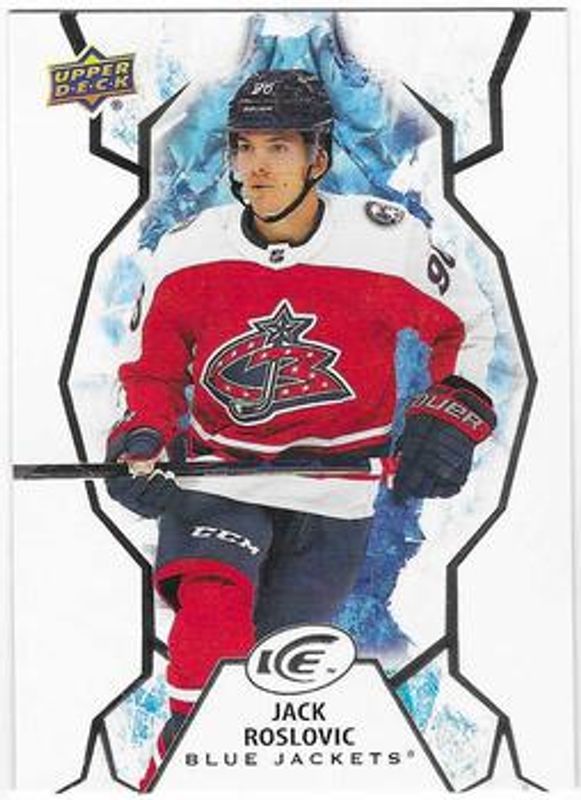 Jack Roslovic 2021 Upper Deck Ice #72 Base /999 RAW