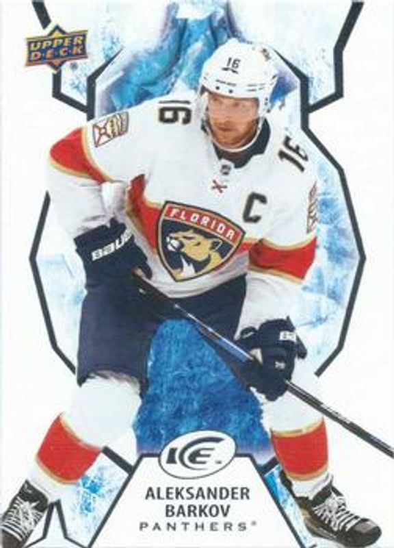 Aleksander Barkov 2021 Upper Deck Ice #10 Base /999 RAW
