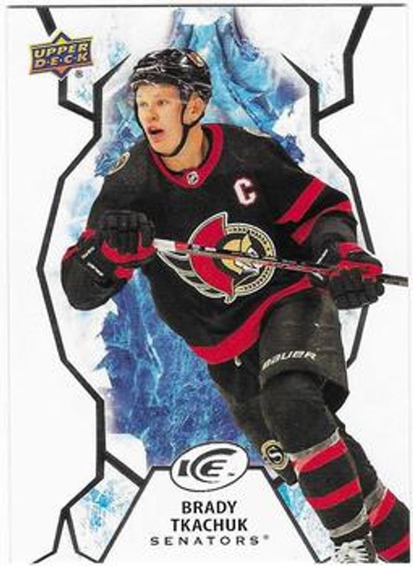 Brady Tkachuk 2021 Upper Deck Ice #99 Base /999 RAW