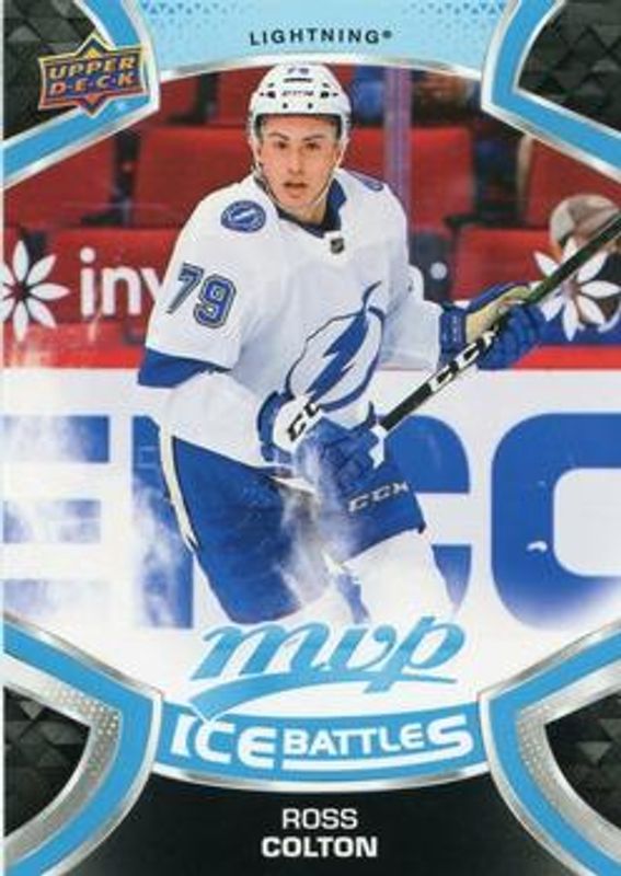 Ross Colton 2021 Upper Deck MVP #227 Ice Battles Rookie RAW