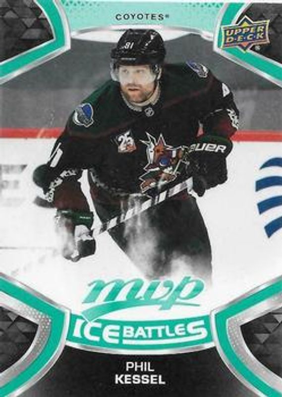 Phil Kessel 2021 Upper Deck MVP #181 Ice Battles RAW