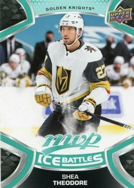 Shea Theodore 2021 Upper Deck MVP #127 Ice Battles RAW
