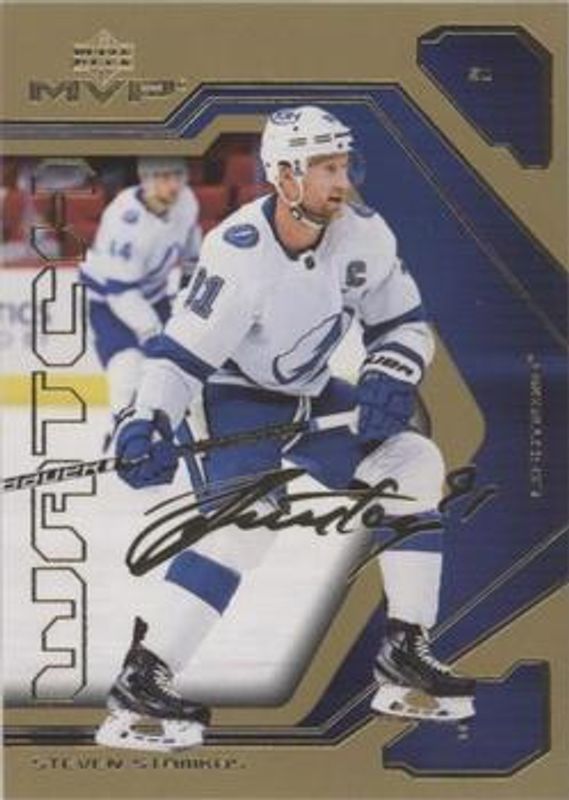 Steven Stamkos 2021 Upper Deck MVP #12 20th Anniversary - Gold RAW