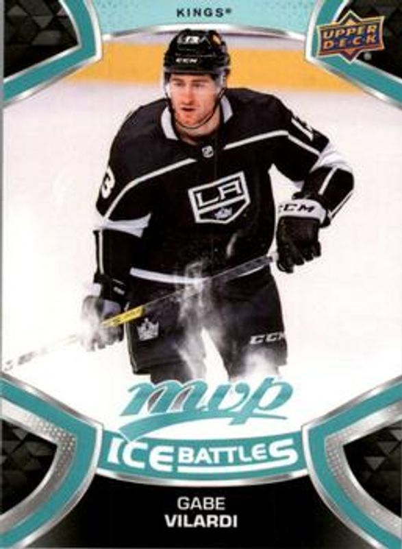 Gabe Vilardi 2021 Upper Deck MVP #35 Ice Battles RAW