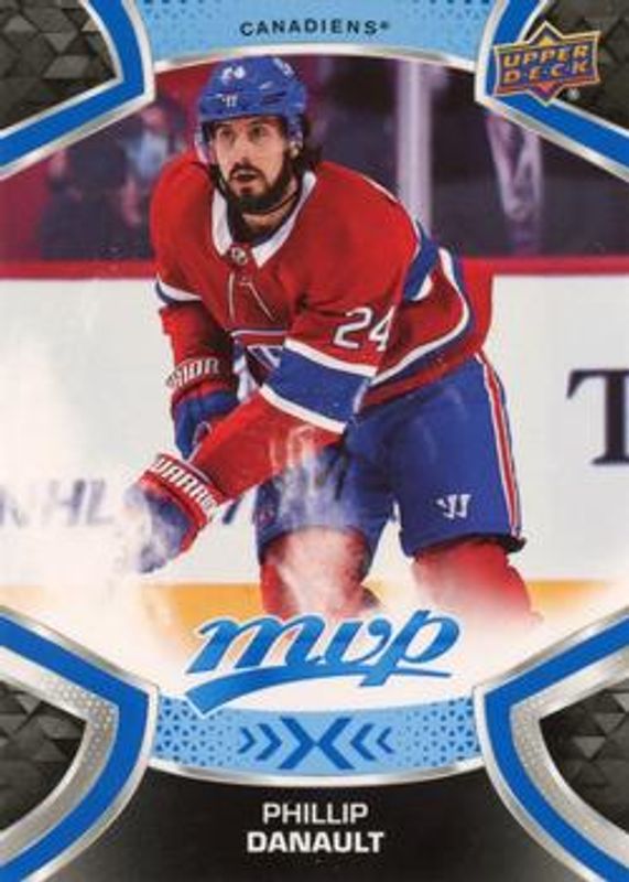 Phillip Danault 2021 Upper Deck MVP #142 Blue RAW