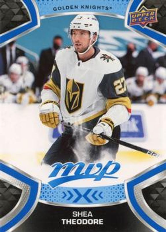 Shea Theodore 2021 Upper Deck MVP #127 Blue RAW