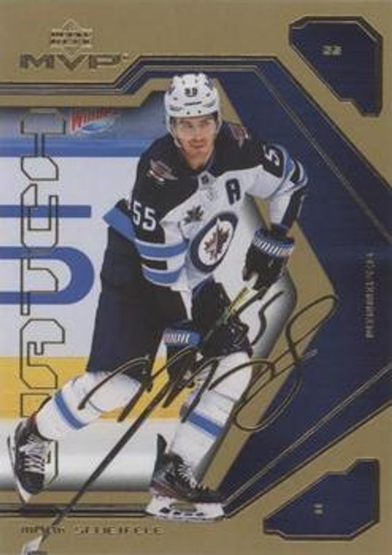 Mark Scheifele 2021 Upper Deck MVP #22 20th Anniversary - Gold RAW