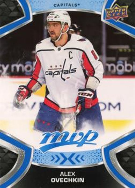 Alexander Ovechkin 2021 Upper Deck MVP #8 Blue RAW