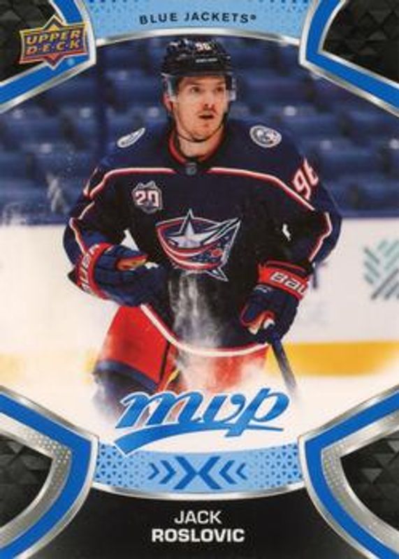 Jack Roslovic 2021 Upper Deck MVP #98 Blue RAW