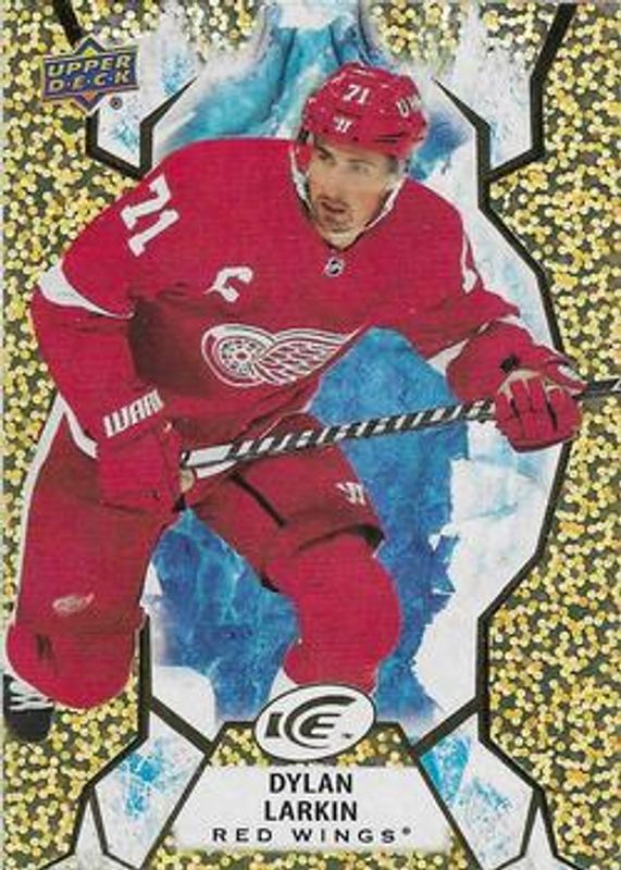 Dylan Larkin 2021 Upper Deck Ice #54 Gold /25 RAW