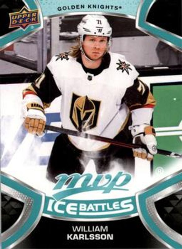 William Karlsson 2021 Upper Deck MVP #71 Ice Battles RAW