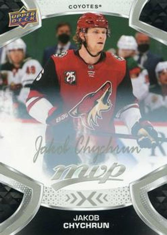 Jakob Chychrun 2021 Upper Deck MVP #23 Silver Script RAW