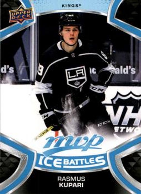 Rasmus Kupari 2021 Upper Deck MVP #247 Ice Battles Rookie RAW
