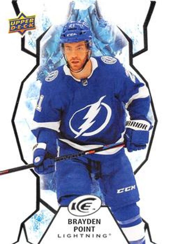 Brayden Point 2021 Upper Deck Ice #96 Base /999 RAW