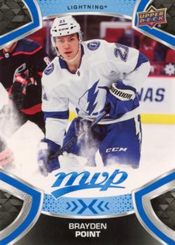 Brayden Point 2021 Upper Deck MVP #186 Blue RAW