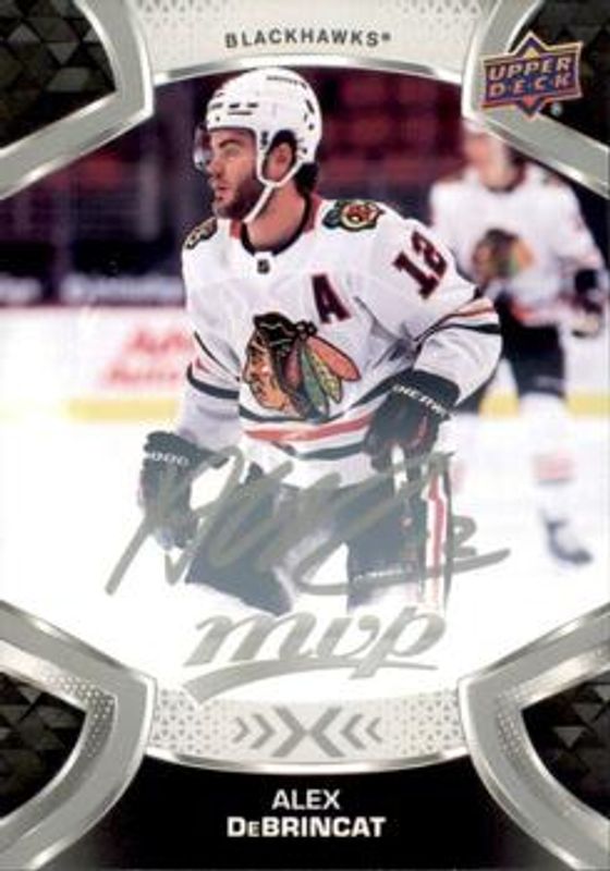 Alex DeBrincat 2021 Upper Deck MVP #211 Silver Script RAW