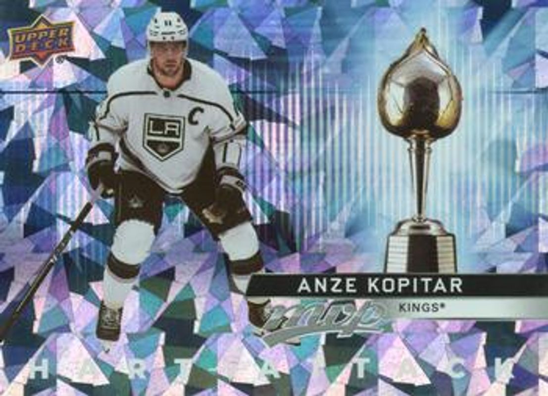 Anze Kopitar 2021 Upper Deck MVP #HA-12 Hart Attack RAW
