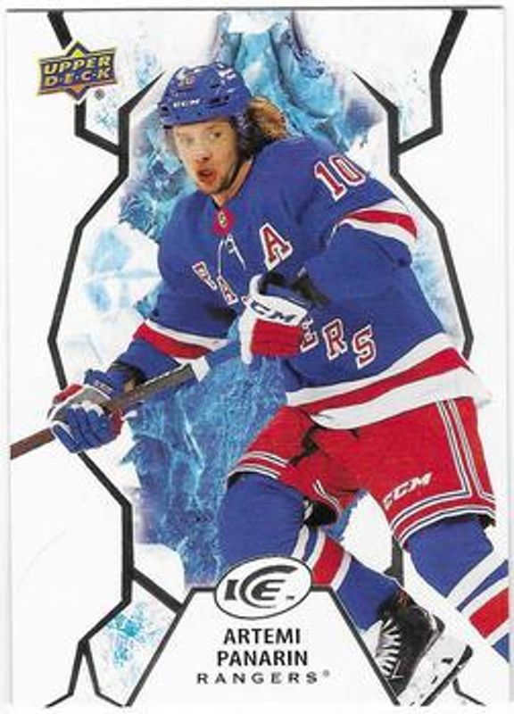 Artemi Panarin 2021 Upper Deck Ice #52 Base /999 RAW