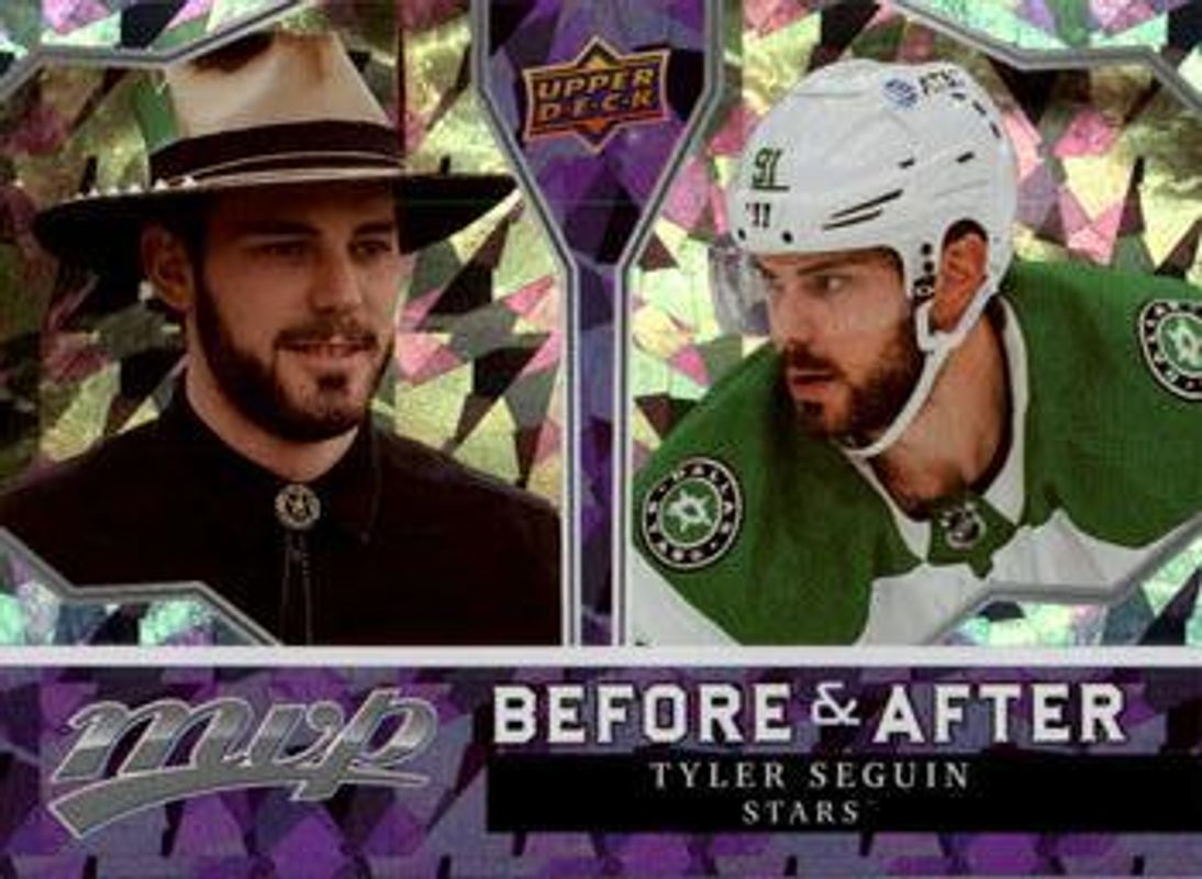 Tyler Seguin 2021 Upper Deck MVP #BA-3 Before & After RAW