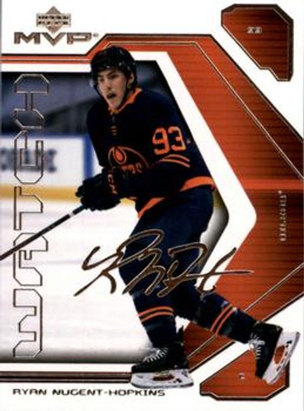 Ryan Nugent-Hopkins 2021 Upper Deck MVP #44 20th Anniversary RAW