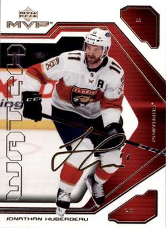Jonathan Huberdeau 2021 Upper Deck MVP #60 20th Anniversary RAW