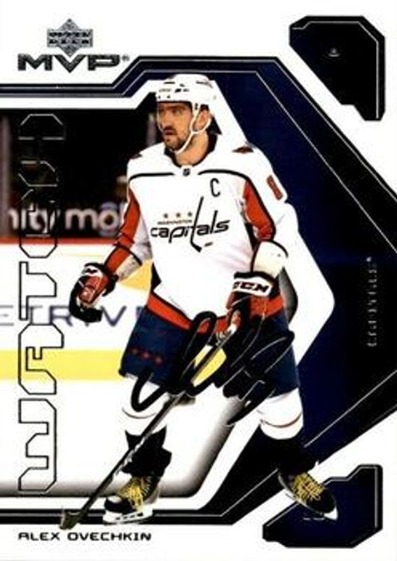 Alexander Ovechkin 2021 Upper Deck MVP #2 20th Anniversary RAW