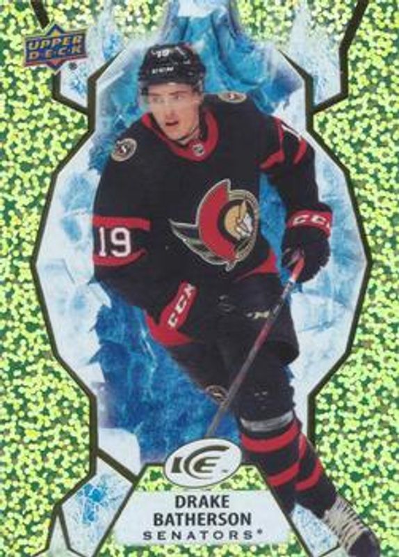 2021 Upper Deck Ice #7 Green /799
