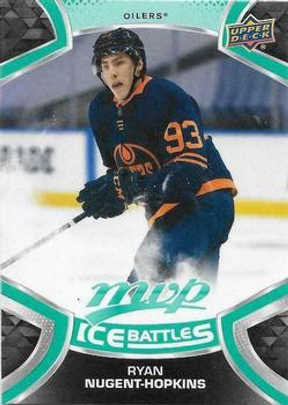 Ryan Nugent-Hopkins 2021 Upper Deck MVP #193 Ice Battles RAW