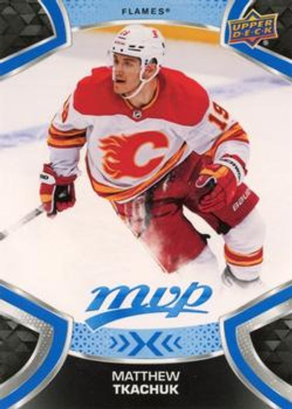 Matthew Tkachuk 2021 Upper Deck MVP #19 Blue RAW
