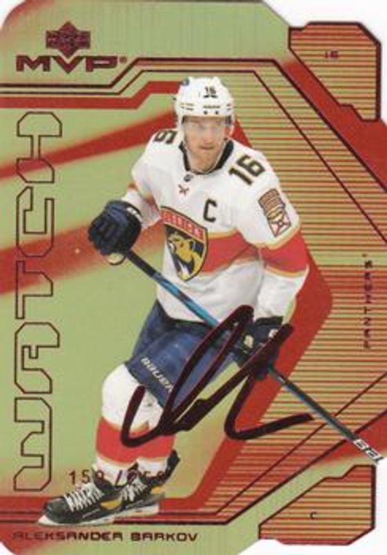 Aleksander Barkov 2021 Upper Deck MVP #68 Colors & Contours /250 RAW