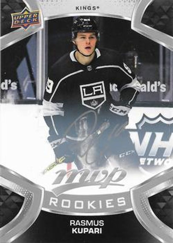 Rasmus Kupari 2021 Upper Deck MVP #247 Silver Script Rookie RAW