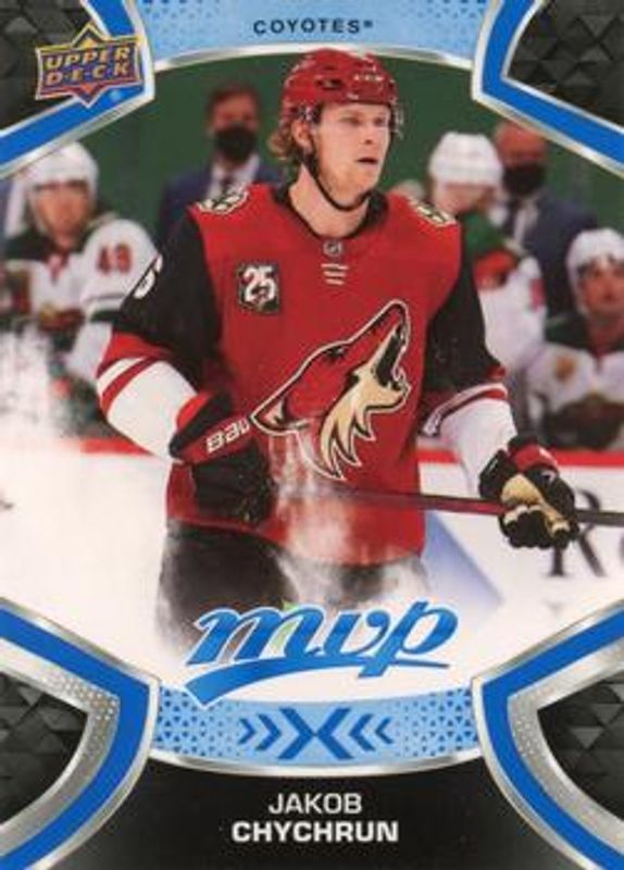 Jakob Chychrun 2021 Upper Deck MVP #23 Blue RAW