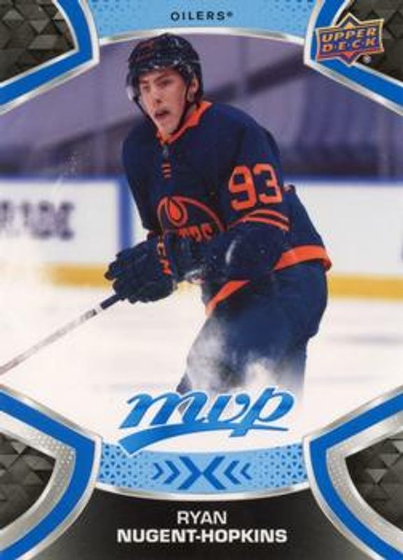 Ryan Nugent-Hopkins 2021 Upper Deck MVP #193 Blue RAW