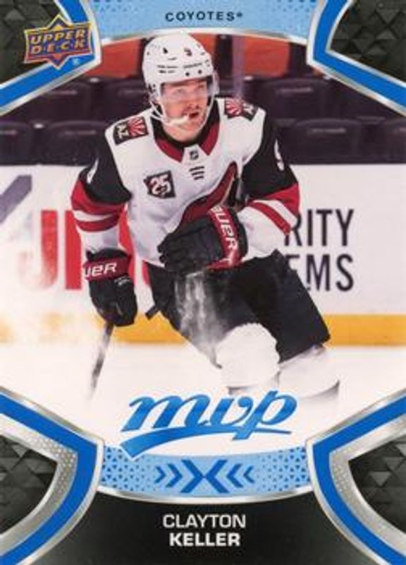 Clayton Keller 2021 Upper Deck MVP #9 Blue RAW