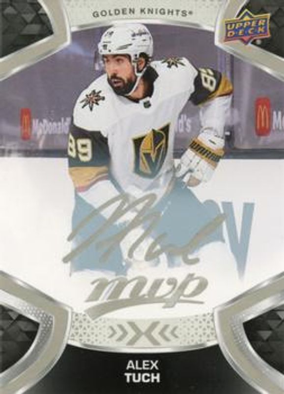 Alex Tuch 2021 Upper Deck MVP #152 Silver Script RAW