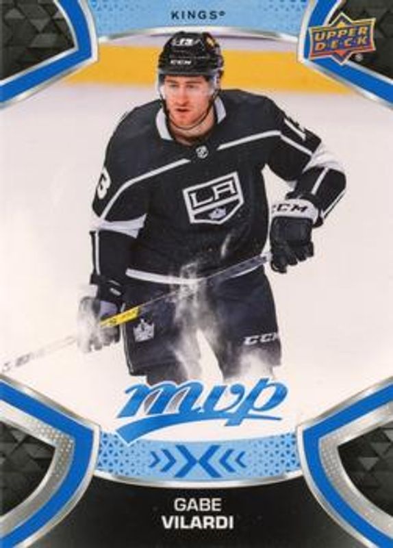 Gabe Vilardi 2021 Upper Deck MVP #35 Blue RAW