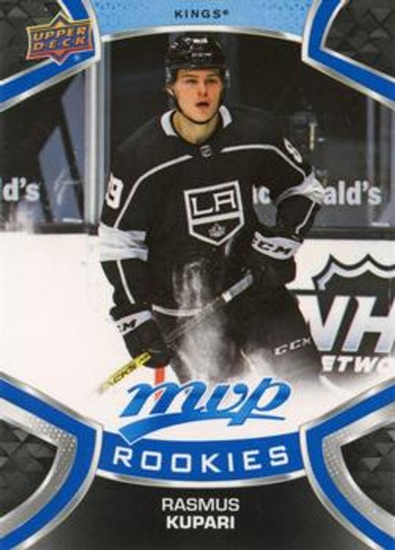 Rasmus Kupari 2021 Upper Deck MVP #247 Blue Rookie RAW
