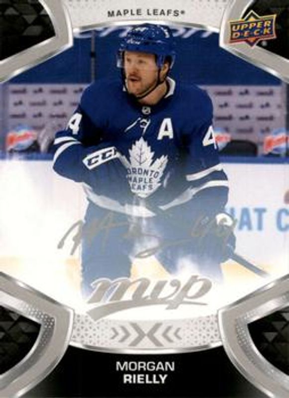 Morgan Rielly 2021 Upper Deck MVP #194 Silver Script RAW