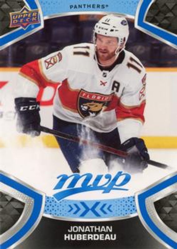 Jonathan Huberdeau 2021 Upper Deck MVP #187 Blue RAW