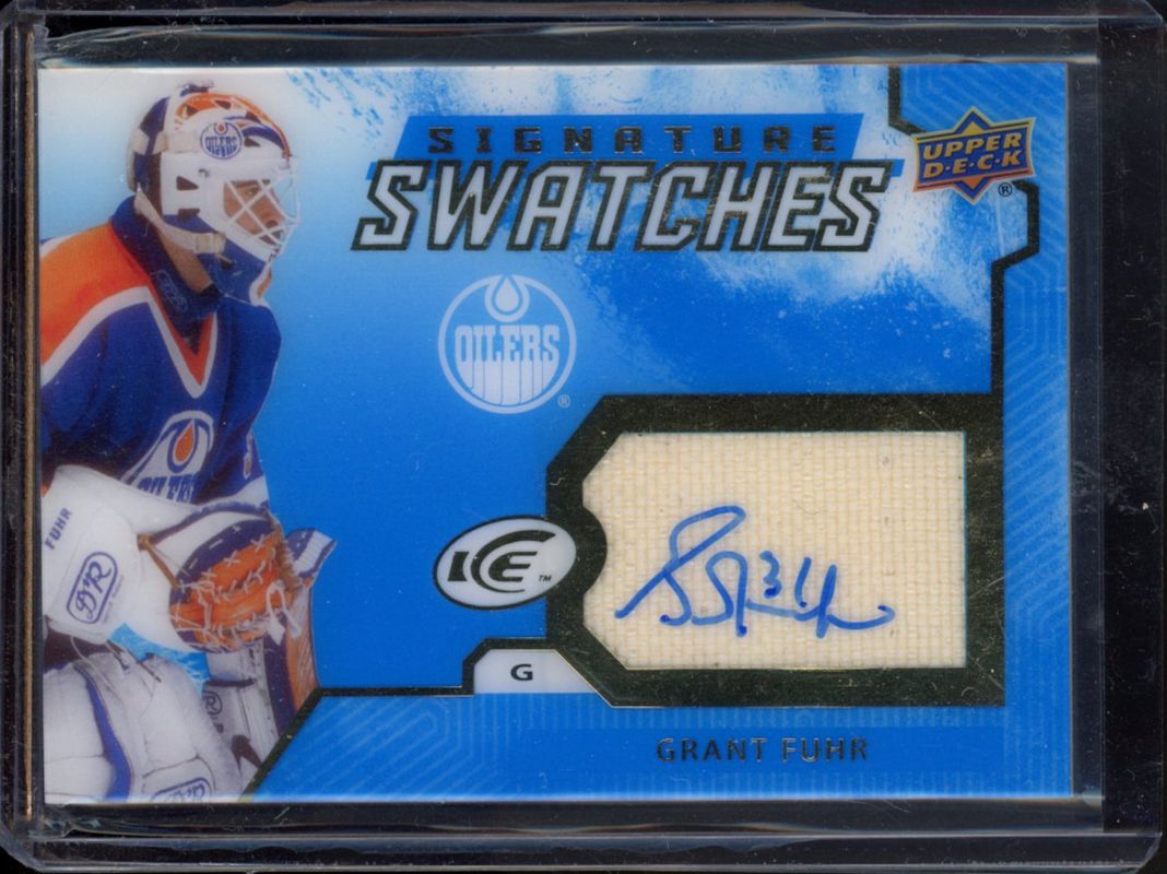 2021 Upper Deck Ice #SS-GF Signatures Swatches