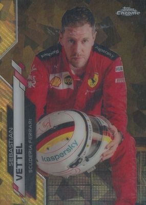 その他 2020 Topps F1 Vettel Variation Refractor 2020 Topps Chrome F1 Vettel Variation Refractor SP Sebastian