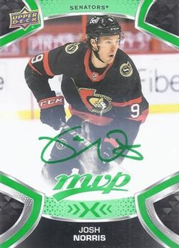 2021 Upper Deck MVP #180 Green Script