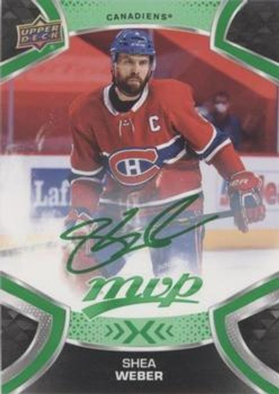 2021 Upper Deck MVP #106 Green Script