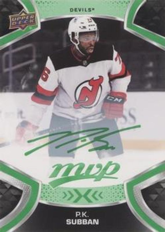 2021 Upper Deck MVP #76 Green Script