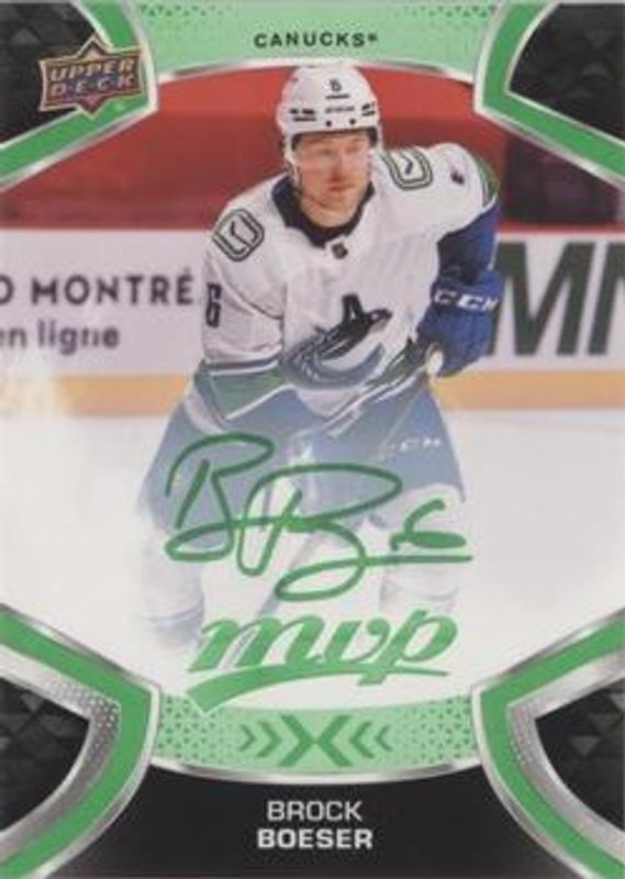 2021 Upper Deck MVP #6 Green Script