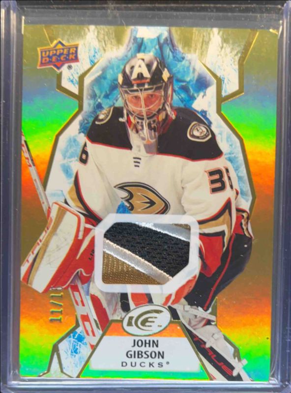 2021 Upper Deck Ice #68 Gold Patch /25