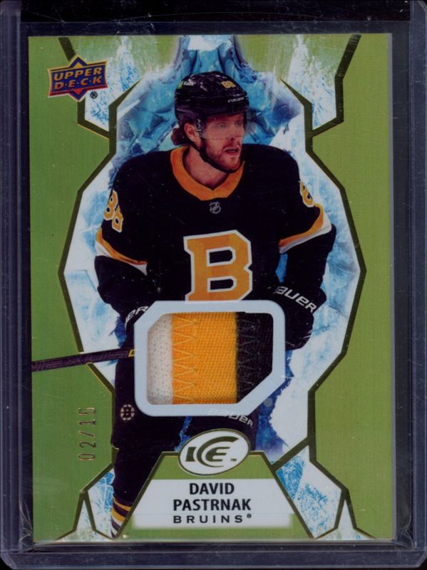 2021 Upper Deck Ice #57 Gold Patch /25