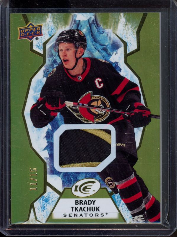 2021 Upper Deck Ice #99 Gold Patch /25