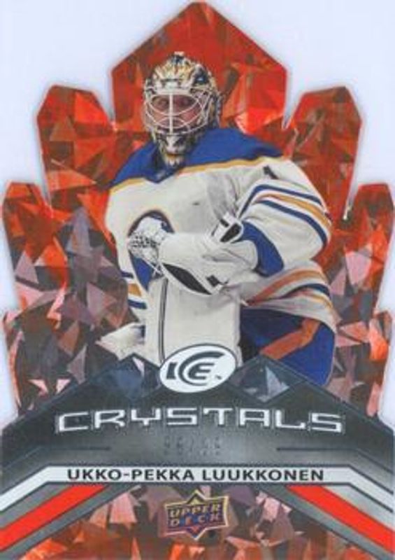 2021 Upper Deck Ice #IC-53 Ice Crystals - Orange /99