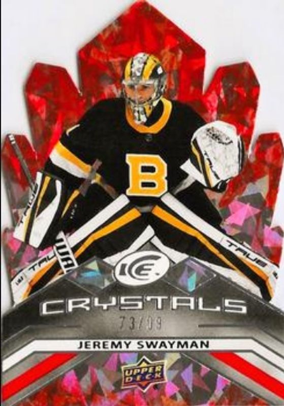 2021 Upper Deck Ice #IC-59 Ice Crystals - Orange /99